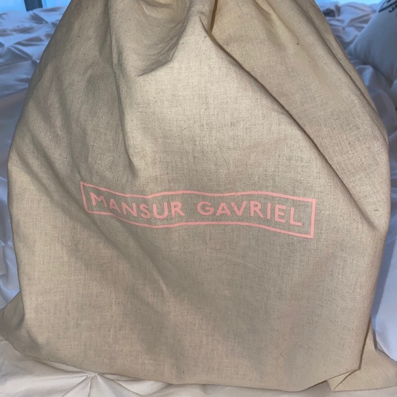 Mansur Gavriel Patent Mini Mini Bucket Bag - Picture 5 of 5